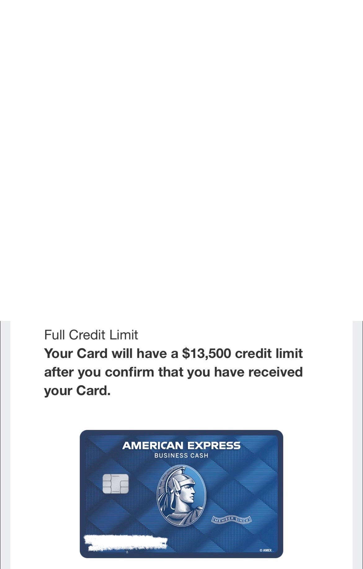 Amex business limit